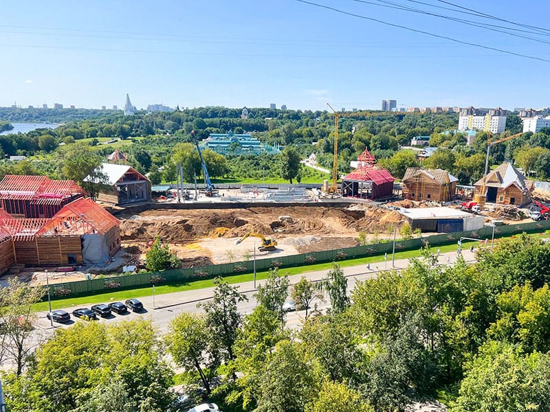 Город зодчества в Коломенском