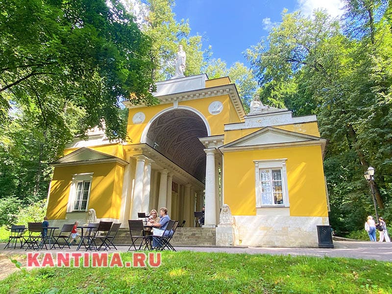 Павильон (Беседка) Миловида в парке Царицыно